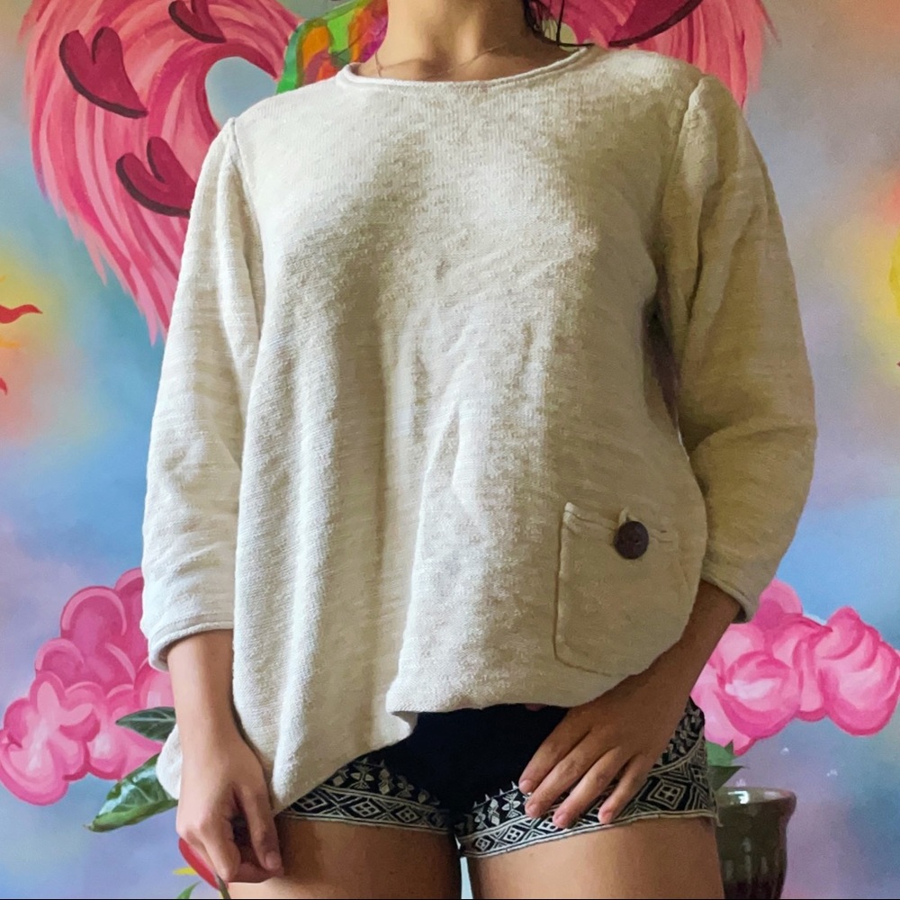 Knit Pullover Sweater